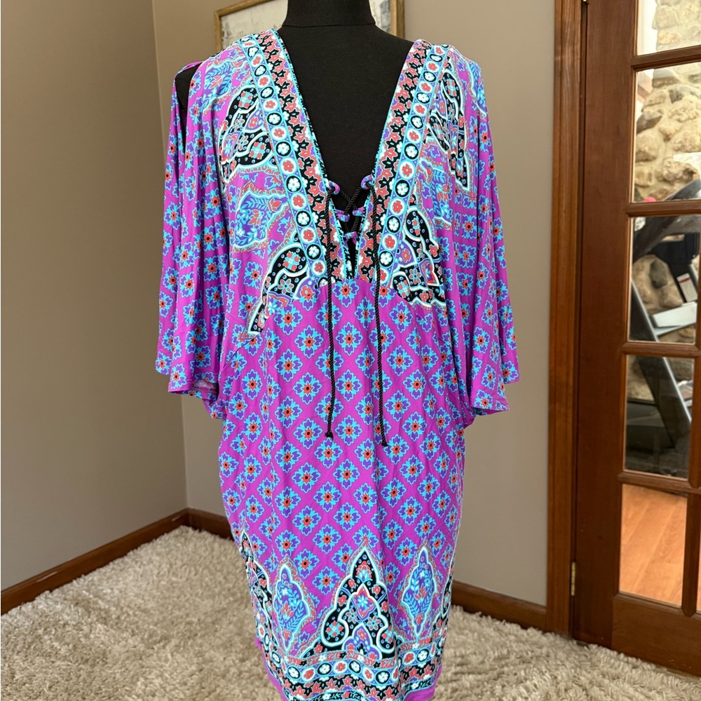 Nanette Lepore vibrant swim cover